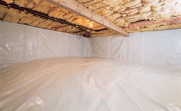 Tennessee Crawl Space after Crawl Space Moisture barrier and waterproofing